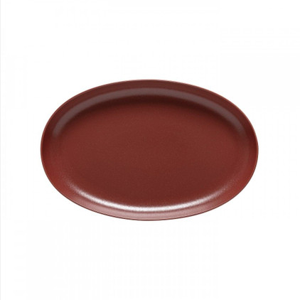 Casafina Pacifica Platter Oval 13 inch - Cayenne