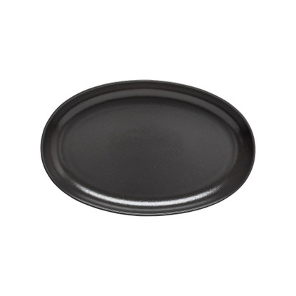 Casafina Pacifica Platter Oval 13 inch - Seed Grey