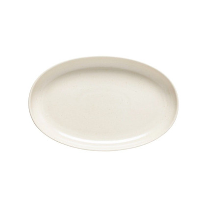 Casafina Pacifica Platter Oval 13 inch - Vanilla