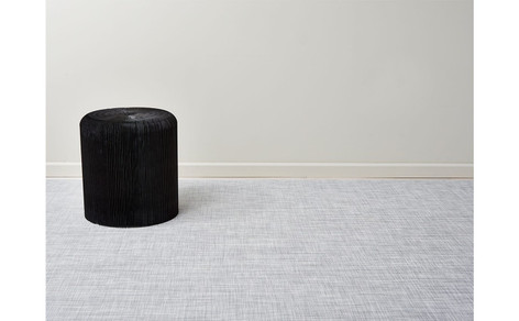Chilewich Mini Basketweave Floor Mat 46X72 - Mist 46 inch x 72 inch
