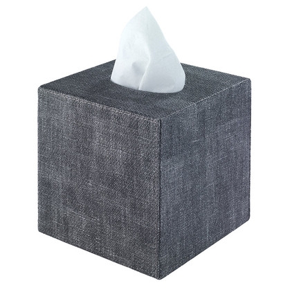 Bodrum Luster Smoke Tissue Box