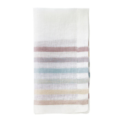 Bodrum Logan Pastel 21 inch Napkin (Set of 4)