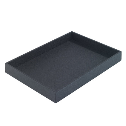 Bodrum Skate Black Rectangle Tray