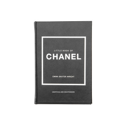 Graphic Image Little Book Of Chanel Leather Bound Book