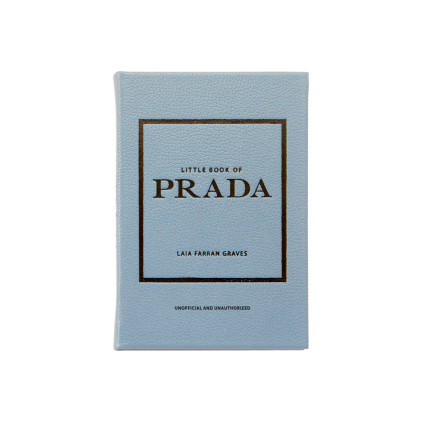 Graphic Image Little Book Of Prada Leather Bound Book