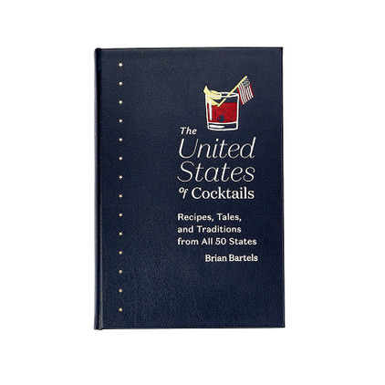 Graphic Image United States Of Cocktails Leather Bound Book