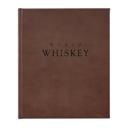 Graphic Image World Whiskey Leather Bound Book