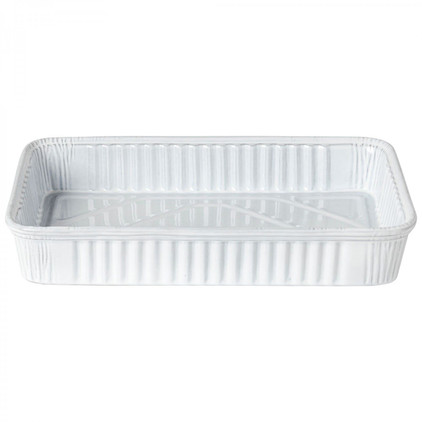 Costa Nova Baker/Rectangular Tray 13 Inch - White (Festa)