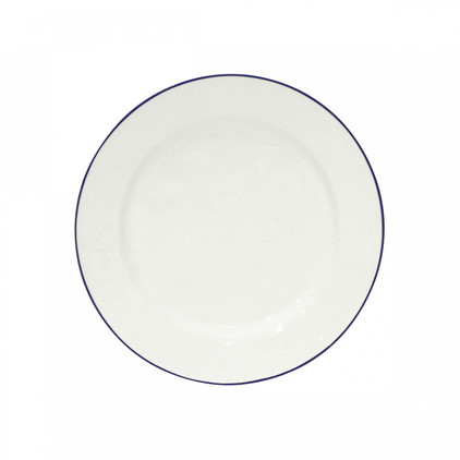 Costa Nova Dinner Plate - Blue Trim (Beja) - Set of 6