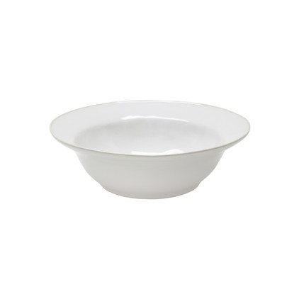 Costa Nova Serving Bowl 12 Inch - Cream Trim (Beja)