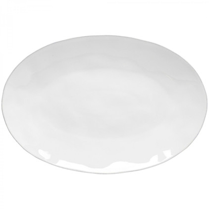 Costa Nova Platter Oval 18 Inch - White (Livia)