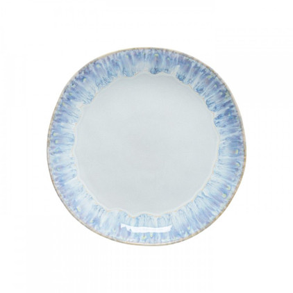 Costa Nova Dinner Plate Round - Ria Blue (Brisa) - Set of 6