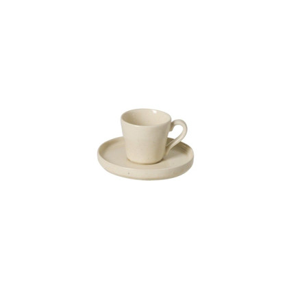 Costa Nova Espresso Cup & Saucer - Metal (Lagoa) - Set of 6