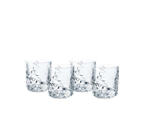 Nachtmann Sculpture Whisky Tumbler Set of 4 - 12.3 oz