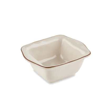 Skyros Designs Cantaria Square Ramekin Ivory