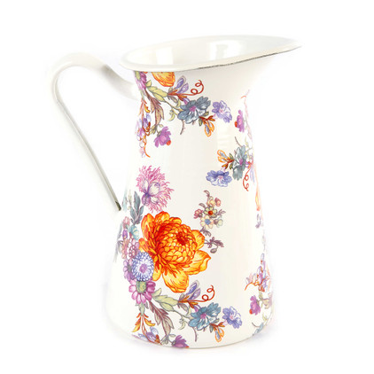 MacKenzie-Childs Flower Market Practical Pitcher - Medium