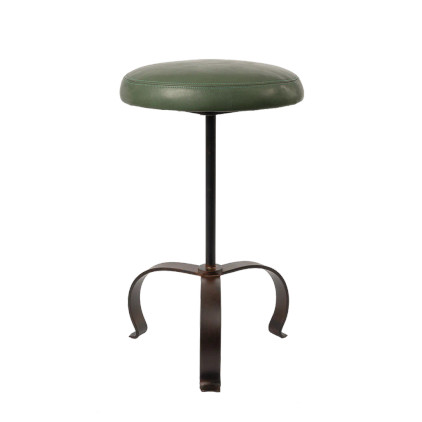 Jan Barboglio Sonora Barstool Green Cushion