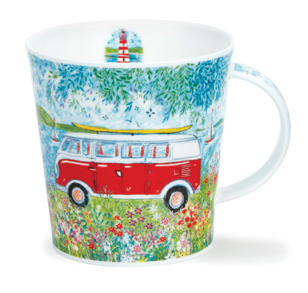 Dunoon Cairngorm Cool Campers Mug - Red