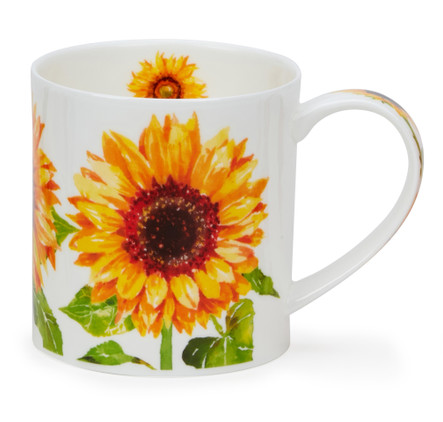 Dunoon Orkney Floral Blooms Mug - Sunflower