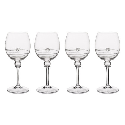 Juliska Amalia Full Body White Wine Glass Set/4