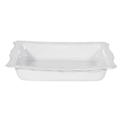 Juliska Berry & Thread Whitewash 17 inch Rectangular Baker