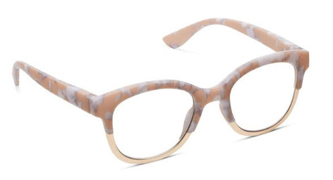 Peepers Georgia Tan Marble/Gold Reading Glasses +1.75