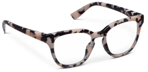 Peepers Betsy Black Marble Reading Glasses +1.50