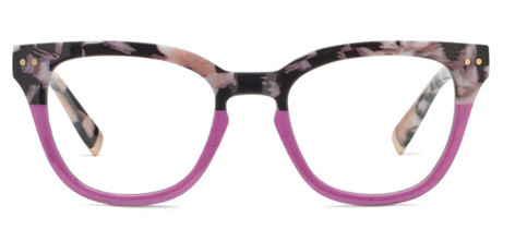 Peepers Faye Black Marble /Pink Reading Glasses +1.25