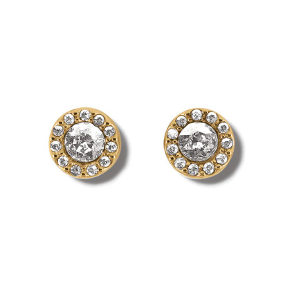 Brighton Illumina Solitaire Mini Post Earrings