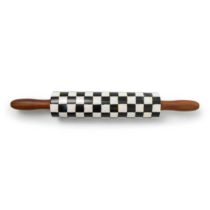 MacKenzie Childs Courtly Check Rolling Pin