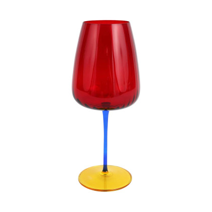 Vietri Pompidou Red Water Glass
