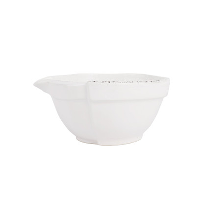 Vietri Lastra White Small Mixing Bowl