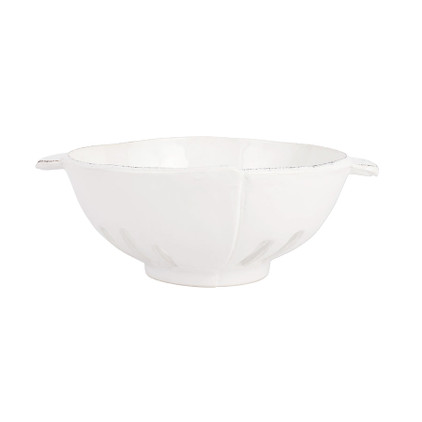 Vietri Lastra White Colander