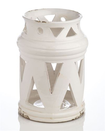 Abigails Puglia Lantern White