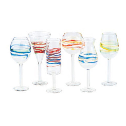 Abigails Isola Liqueur Glasses Set of 6 Assorted (Set of 2)