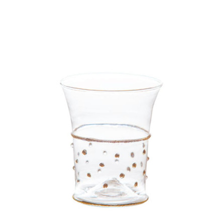 Abigails Gatsby Tumbler with Gold Dots (Set of 4)