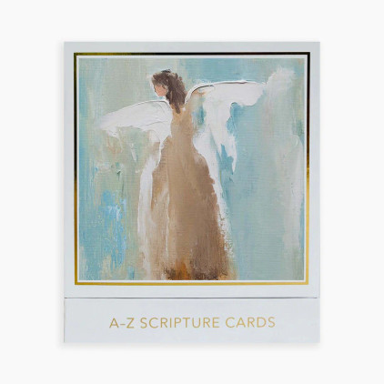 Anne Neilson A-Z Scripture Cards (26 Double Sided Cards with Acrylic Base)