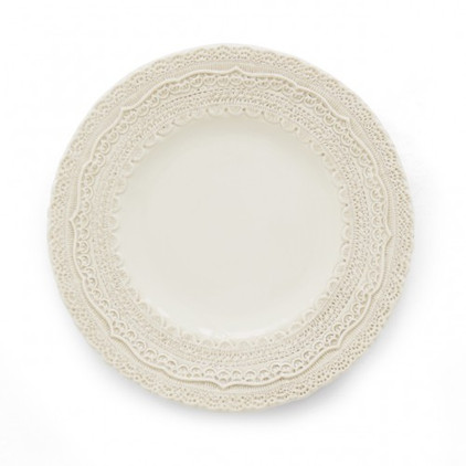 Arte Italica Finezza Cream Salad/Dessert Plate