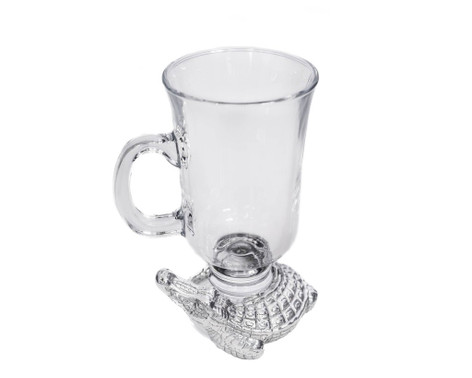 Arthur Court Alligator Glass Beverage Mug