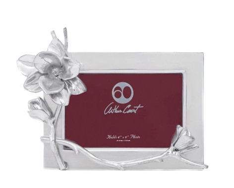 Arthur Court 4 inch x 6 inch Photo Frame - Magnolia Blossom