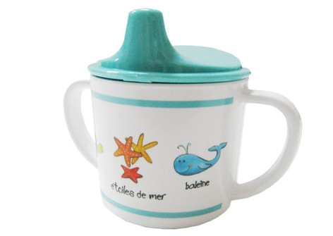 Baby Cie Ocean Melamine Child's Sippy Cup