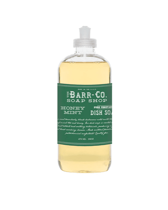 Barr Co 16oz Dish Soap - Honey Mint