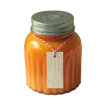 Barr-Co Soap Shop Blood Orange Amber Tin Lid Candle