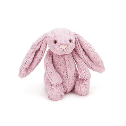 Jellycat Bashful Bunny Tulip Pink Small Rabbit Stuffed Toy