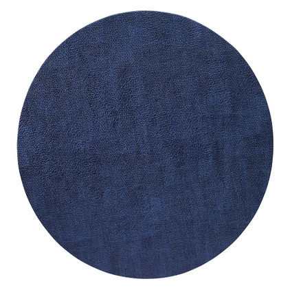 Bodrum Luster Navy 16 inch Round Mats (Set of 4)