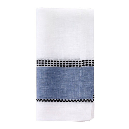 Bodrum Nashville Bluebell 21 Napkin (Set of 4)