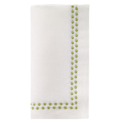 Bodrum Pearls Willow 21 inch Napkins (Set of 4)