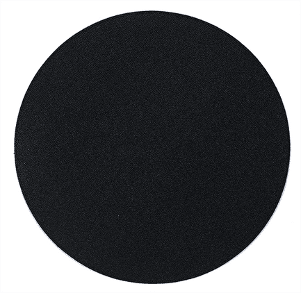 Bodrum Skate Black 16 inch Round Mat (Set of 4)