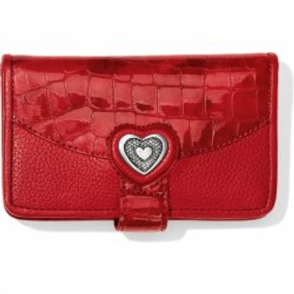 Brighton Bellissimo Heart Card Case Lipstick