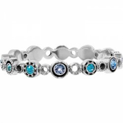 Brighton Halo Burst Hinged Bangle